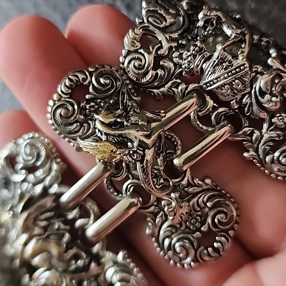 VTG Napier Griffin & Dragon bracelet - Picture 6 of 12